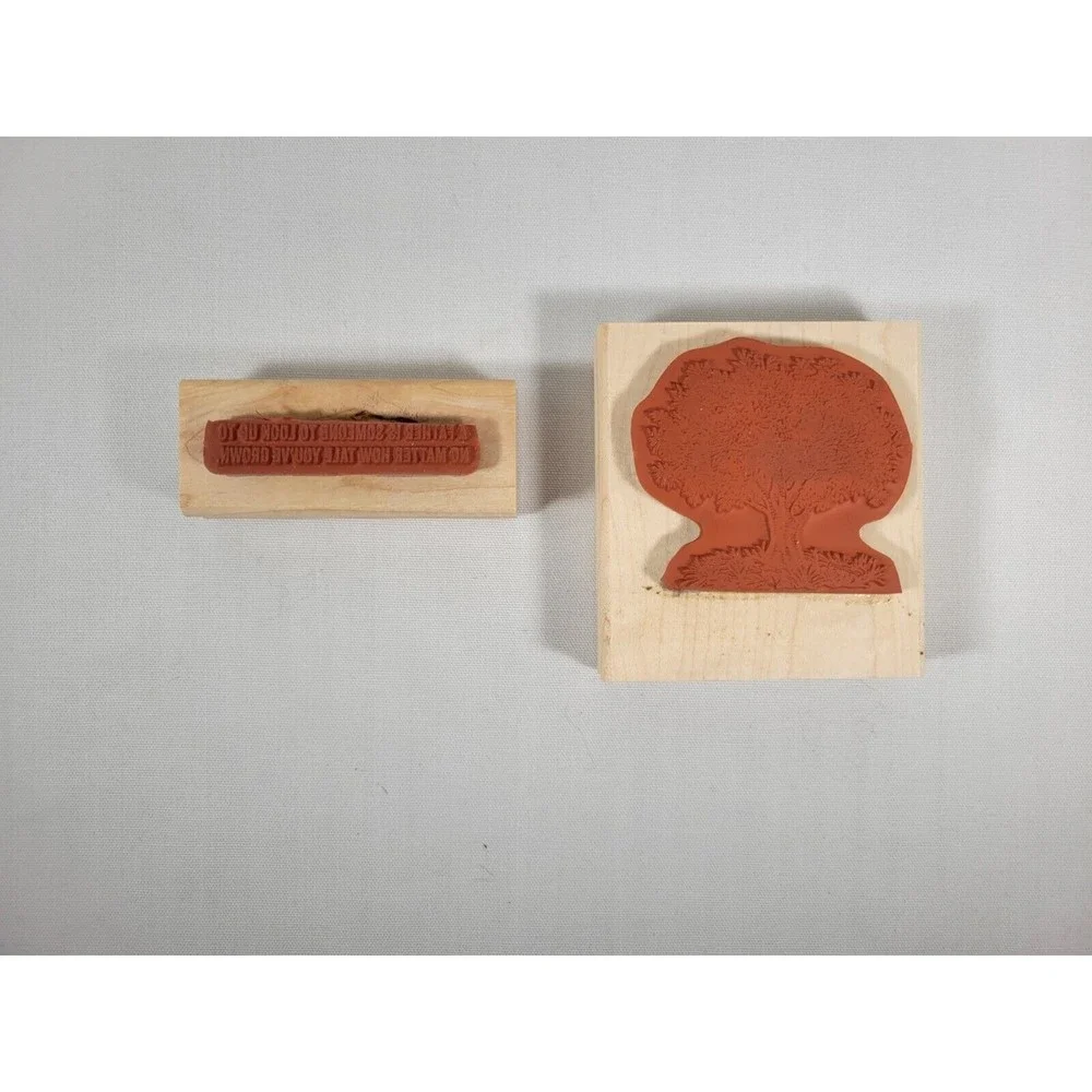 Stampin Up‎ Look Up to Father Wood Mount Rubber Stamp celebrate dad Father's Day